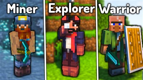 Each one is based around medieval times' jobs. . Minecraft extra origins mod classes